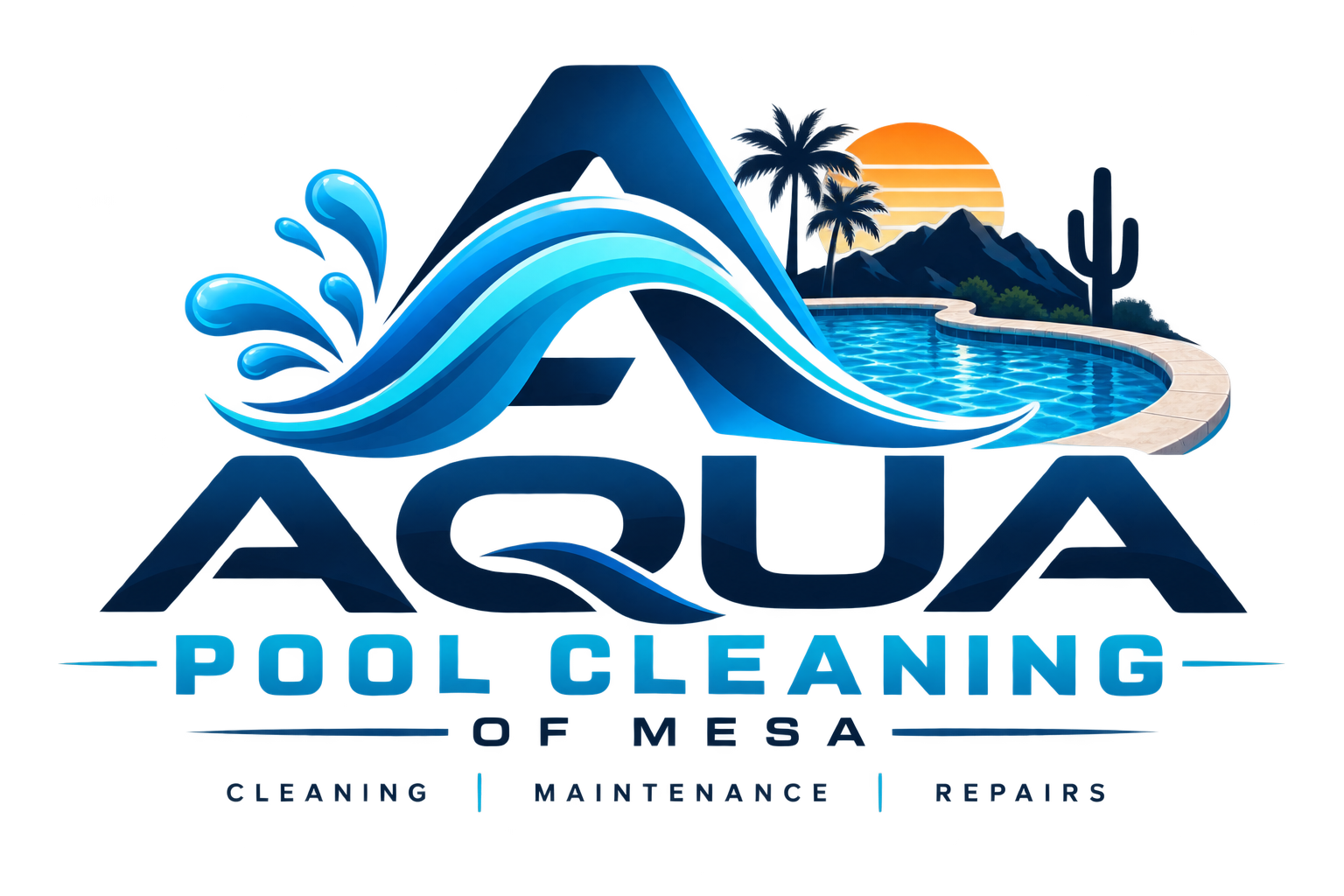 Aqua Pool Cleaning of Mesa logo