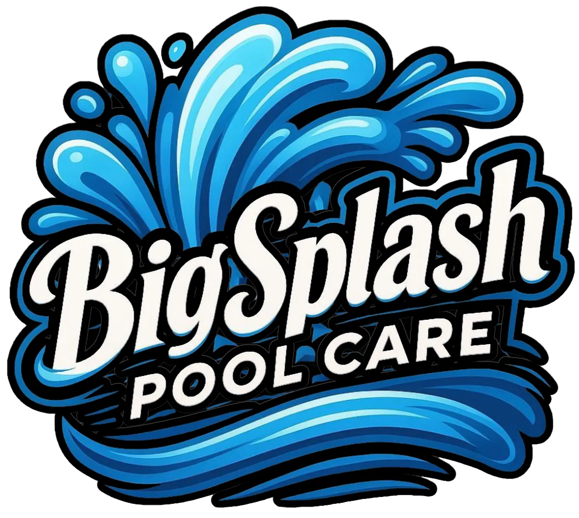 Big Splash Pool Care logo