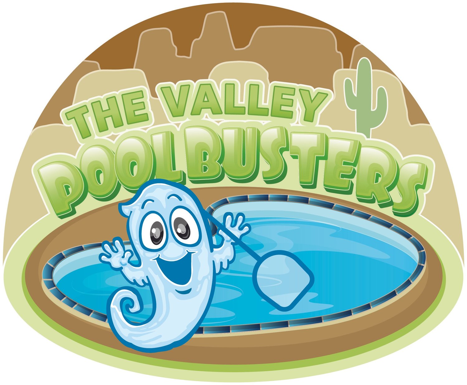 The Valley Poolbusters logo